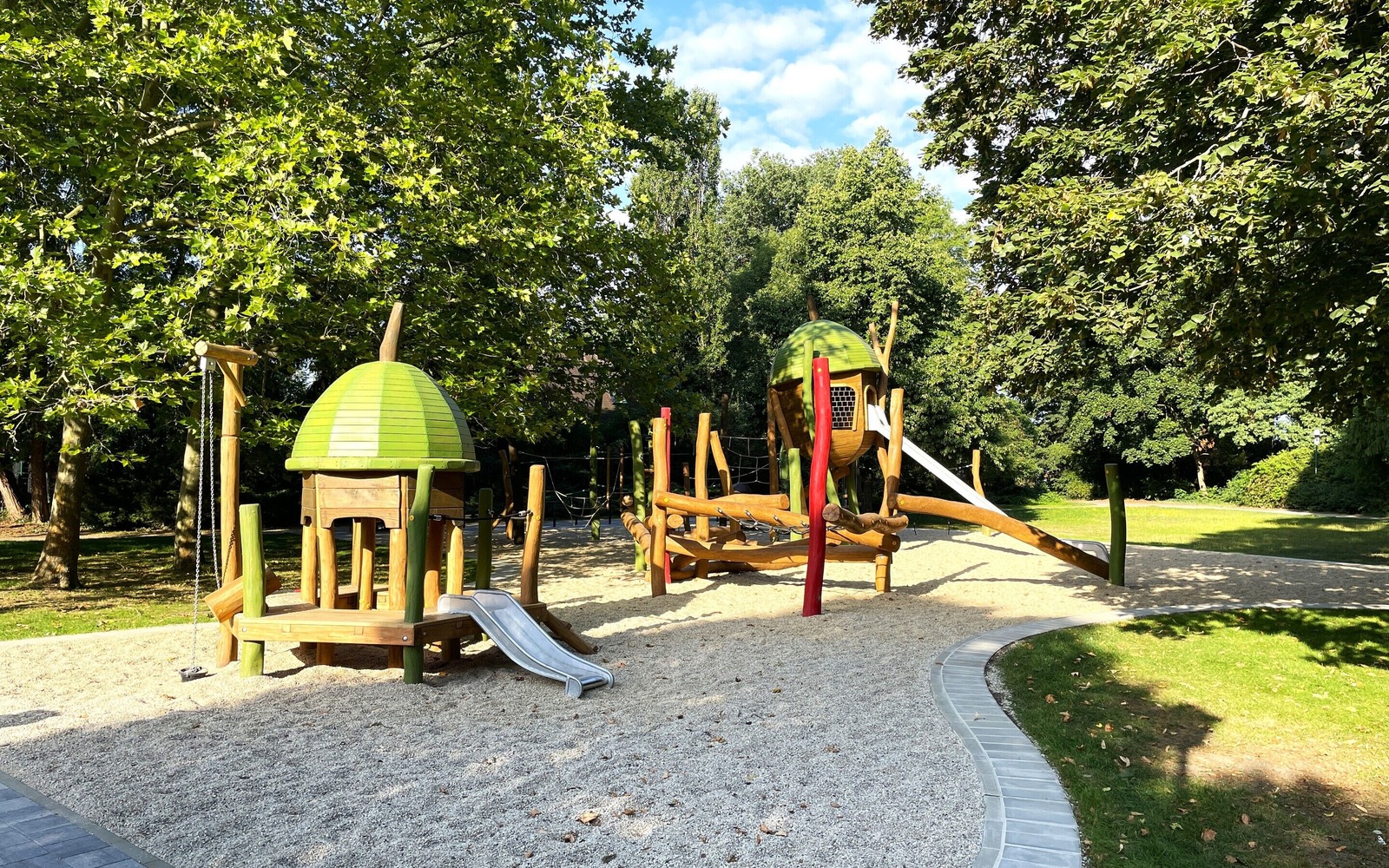 Spielplatz "Baumschätze", Foto: Natalie Schmidt, Lizenz: Tourismusverband Lausitzer Seenland e.V.